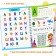 The book is reusable with the marker “Write and Style. Learn the letters ", from 3 years