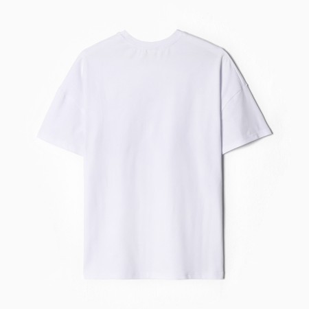 Women's T-shirt Minaku: Exclusive Print Color White, Rr. 46-7