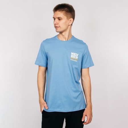 T -shirt male, blue color, size 56-4