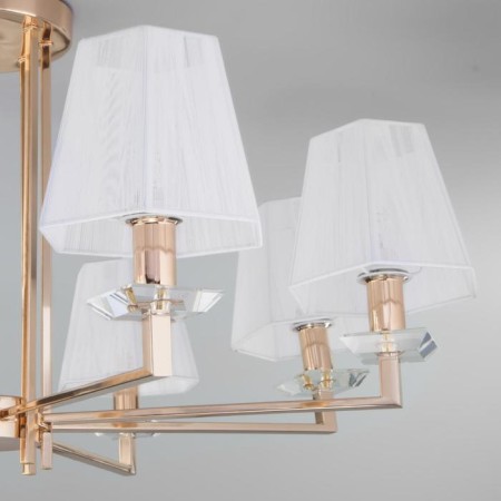 Alegria chandelier, 8x40W E14, color gold-1