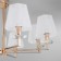 Alegria chandelier, 8x40W E14, color gold