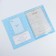 Folder for the birth certificate "My first documents", for a boy, A4