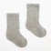 Children's socks with jacket fluff, gray color, size 4 (4-5 years)
