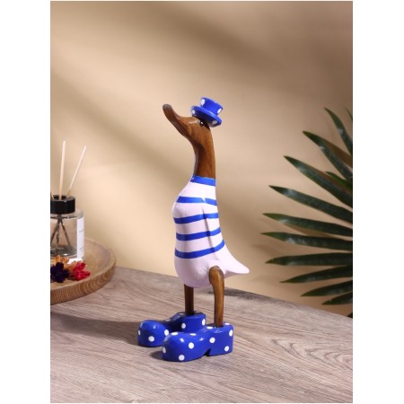 Souvenir "Duck in pink-blue clothes" tree 13x9x27 cm