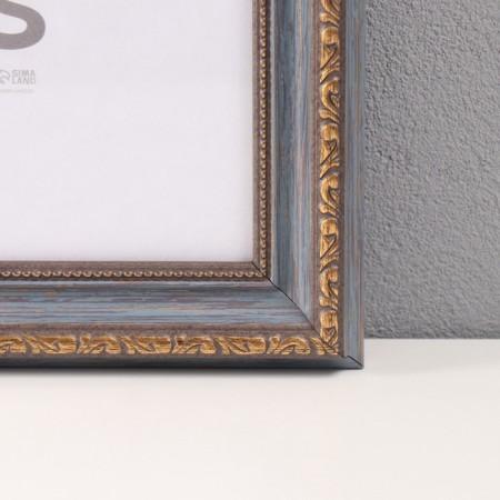 Photo frame Plastic "Babylon" 40x50 cm, blue-blue-1