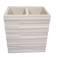 Cup for salary brick brick, white color