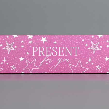 Box for sweets, confectionery packaging, 5 cells, "Present", 5 x 21 x 3.3 cm-4
