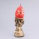 Figure candle "Easter angel", bronze, 5.5x16.2 cm, 175 gr
