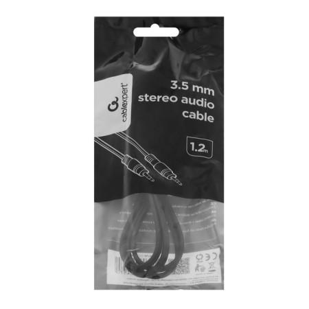 Audio Gembird CCA-404, Jack 3.5 mm (M) -Jack 3.5 mm (M), 1.2 m, black-1