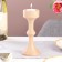 Candlestick, model No. 18, 7 x 17 cm, beech