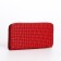 Women's wallet with lightning, red color