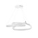 Lamp with PDU "Rowley" LED 190W 3000-6000K White 56x56x13-110 cm