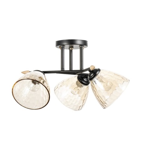 Chandelier "Charlene" 3he27 40w Black 48x48x26 cm Bayerlux-3
