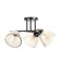 Chandelier "Charlene" 3he27 40w Black 48x48x26 cm Bayerlux