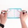 The neuropsychological set of write-stand “draw with two hands. Step 1 ", 20 cards, Masha and the bear