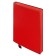 Deliciper of Leduced A5, 80 sheets, line, cover of leatherette, with a handle, in a gift box, red