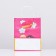 Crafts "Love is...", pink, 22 x 11 x 27 cm, 120 g/m2