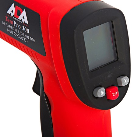 Pyrometer infrared ADA TEMPRO 300, from -32 ° to +350 °, accuracy ± 1.5, 9V-3