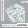Scrapbooking paper "Elegant branches" density 180 grams set 5 pcs 30.5x32 cm