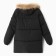 Women's winter jacket, black color, size 48
