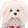 Soft toy "Lucky Mimi: Scandinavian motifs", with a frame, 37 cm