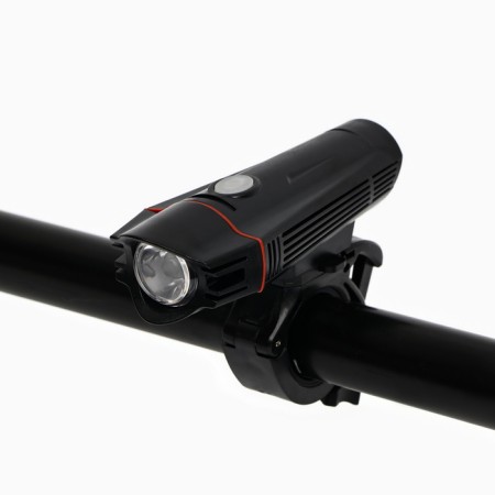 Lanter Bicycle front battery, waterproof, 1 diode, 4 modes, red