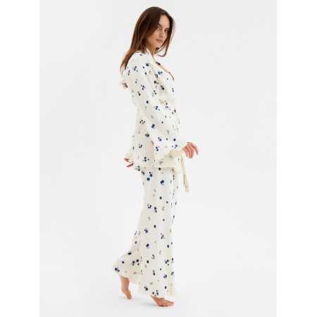 Пижама женская (рубашка и брюки) KAFTAN Blueberry р.48-50-1