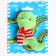 Soft toy of "long holidays", snake, for the New Year