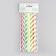 The cocktail tubes "Spiral", set 12 pcs., Mix color
