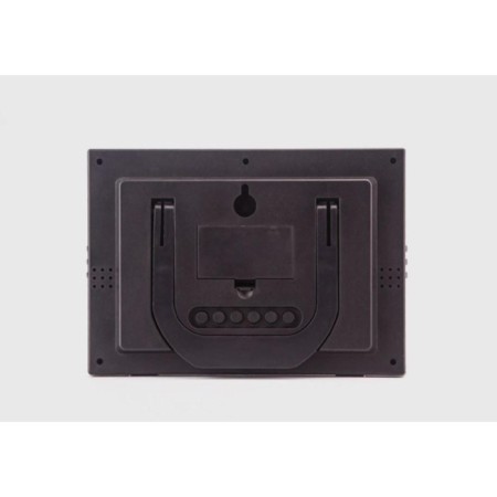 Electronic wall clock, desktop, with an alarm clock, 19.5 x 14 x 3 cm, 2 aaa, mix-2