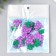 Decor for creativity rubber "Grapes" set 15 pcs 3.4x2.5 cm