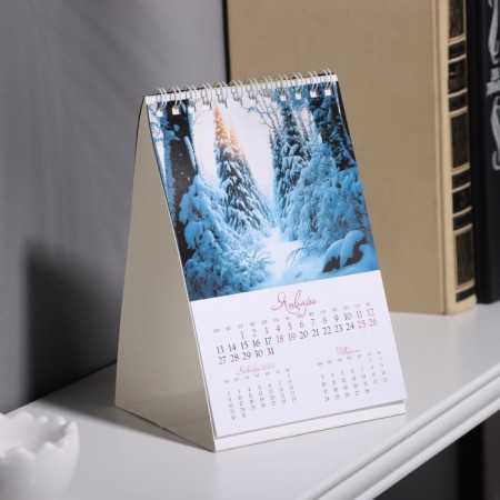 The calendar desktop "in the silence of the forest" 2025, 10.5 x 16 cm-1
