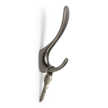 Furniture hook Cappio Note, two -rod, graphite color-2