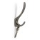 Furniture hook Cappio Note, two -rod, graphite color