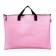 A3 folder with handles, PVC, lightning from above 20mm, Devente Armor, 450x330mm, pink