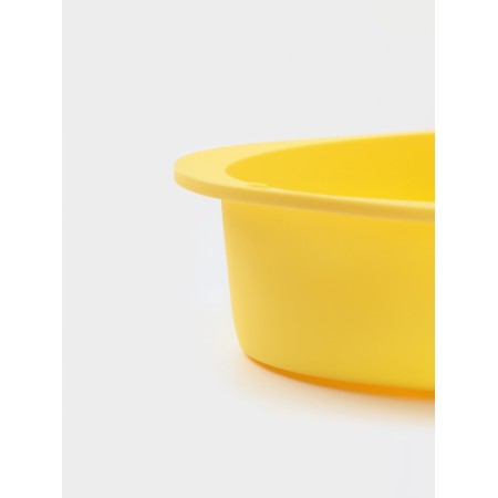 Baking uniform "Easter egg", 20.5 × 15.7 × 4.4 cm, silicone, yellow-3