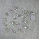 Garland “thread” 1.6 m with nozzles “Balls with a Christmas tree”, IP20, silver thread, 15 LED, glow warm white, AAX2