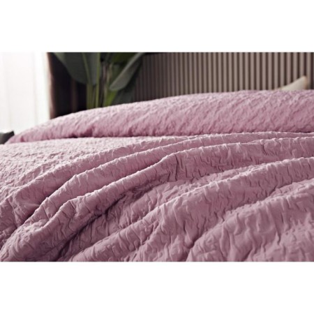 A set with a bedspread "Nadine", size 160x220 cm, 50x70 cm, color of powder-7