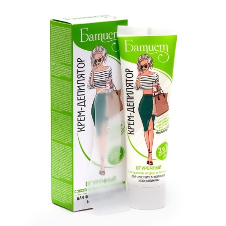 Cream for Batist Cucumber, 100 ml