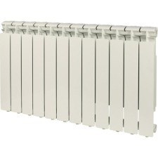 Aluminum radiator Stout Bravo, 500 x 80 mm, 12 sections, side connection