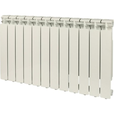Aluminum radiator Stout Bravo, 500 x 80 mm, 12 sections, side connection
