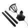 Lamp DTU 07-8-004 U1 Valencia 3, 8 W, IP44, Black