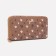 Women's wallet with lightning, red