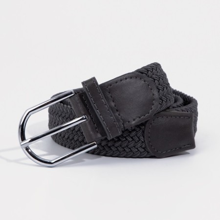 Building belt, width 3 cm, metal buckle, gray color-1