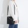 Janelli Cross-Boda Bag on a zipper, external pocket, black color
