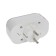 Universal A302, 2 sockets, with salary, 16 a, white