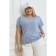 Female T -shirt, size 68, blue color