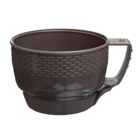 Thermos 1 l, with a glass flask, retains heat 12 hours, with a mug, brown-5