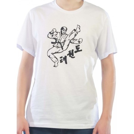 T-shirt "Tykvan-do", size 42, white color-4