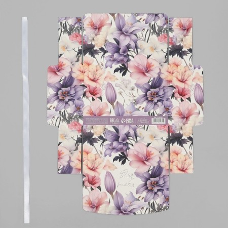 Gift folding box, packaging, “for you”, 16.5 x 12.5 x 5 cm-6